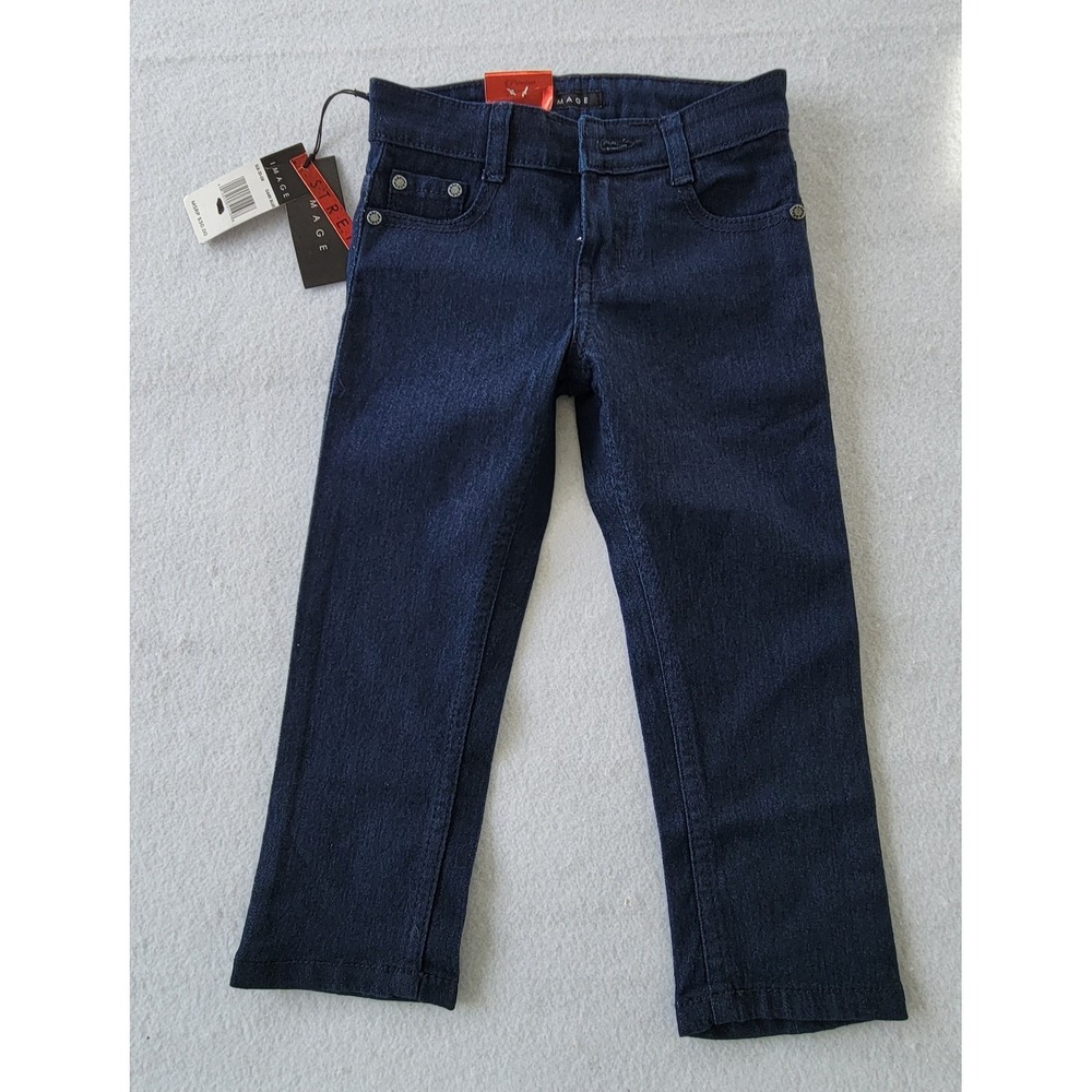 Image  Kids Jeans Size 3T Color Dark Blue‎